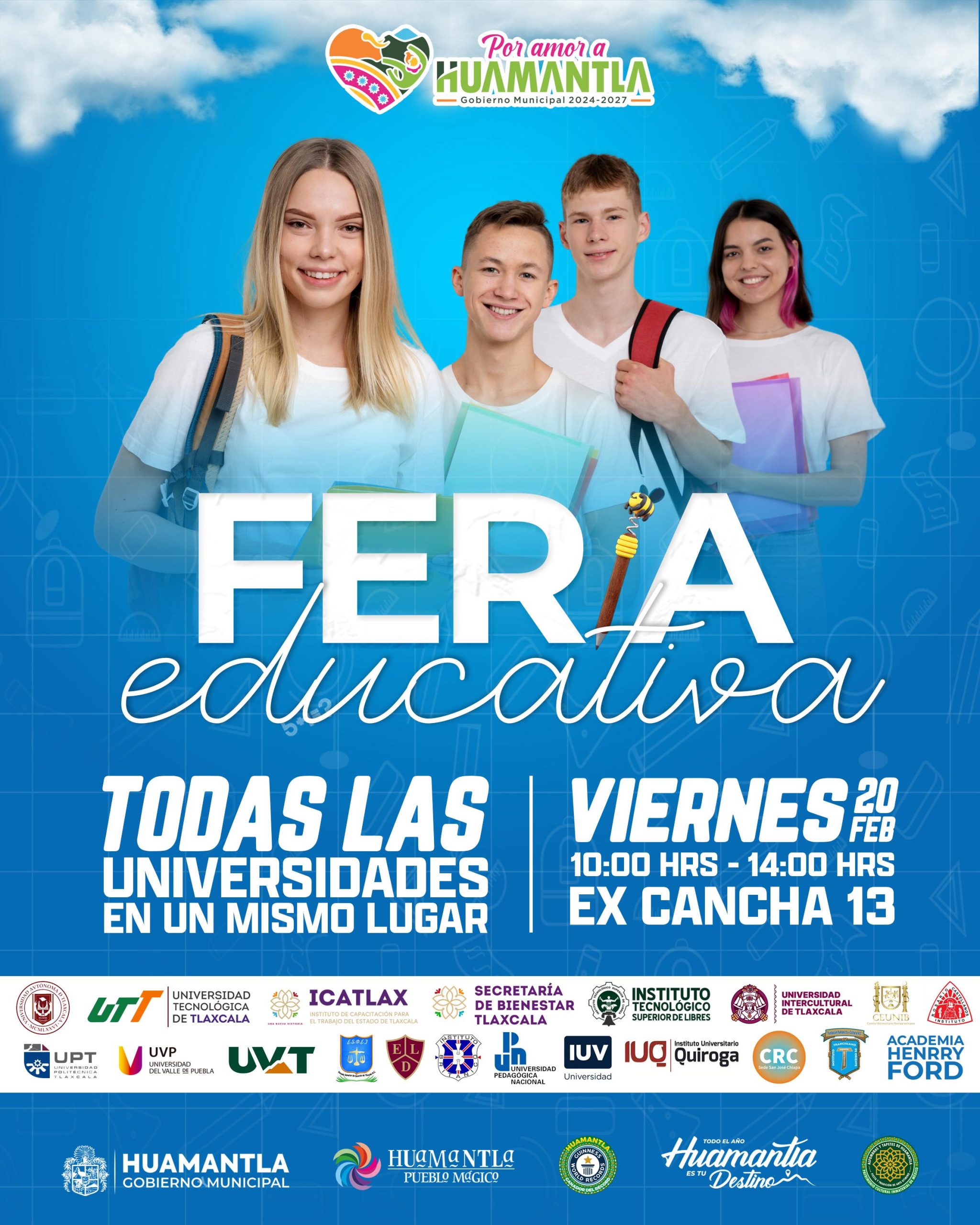 Gobierno de Huamantla invita a la Feria Educativa 2026 con amplia ...